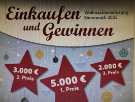 GEWINNLOSE DER WEIHNACHTSVERLOSUNG 2025 